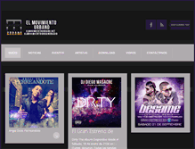 Tablet Screenshot of elmovimientourbano.net